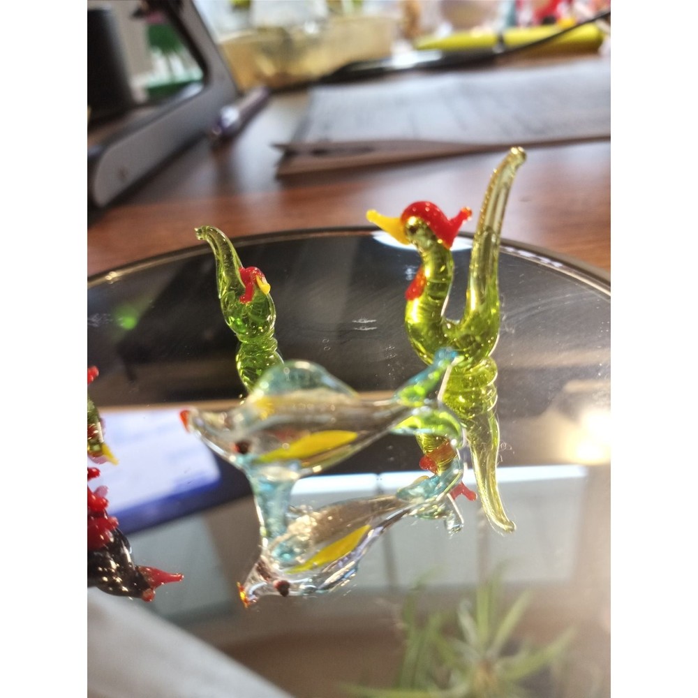 Vintage Hand blown glass mini animals - Picture 5 of 6